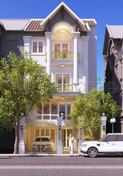  Thiết kế nội thất biệt thự tân cổ điển Phổ Quang