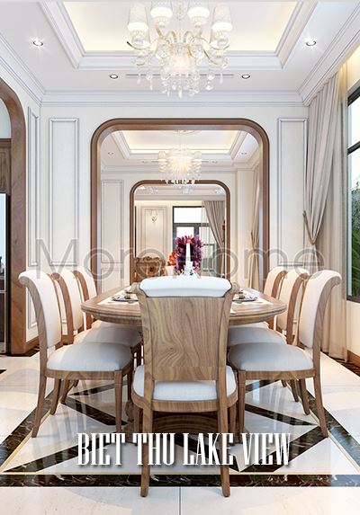  Thiết kế nội thất biệt thự Lake View Q2 phong cách Gỗ Việt đẹp đẳng cấp